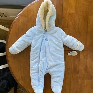 Absorba Pram Snowsuit 6-9 months NWT